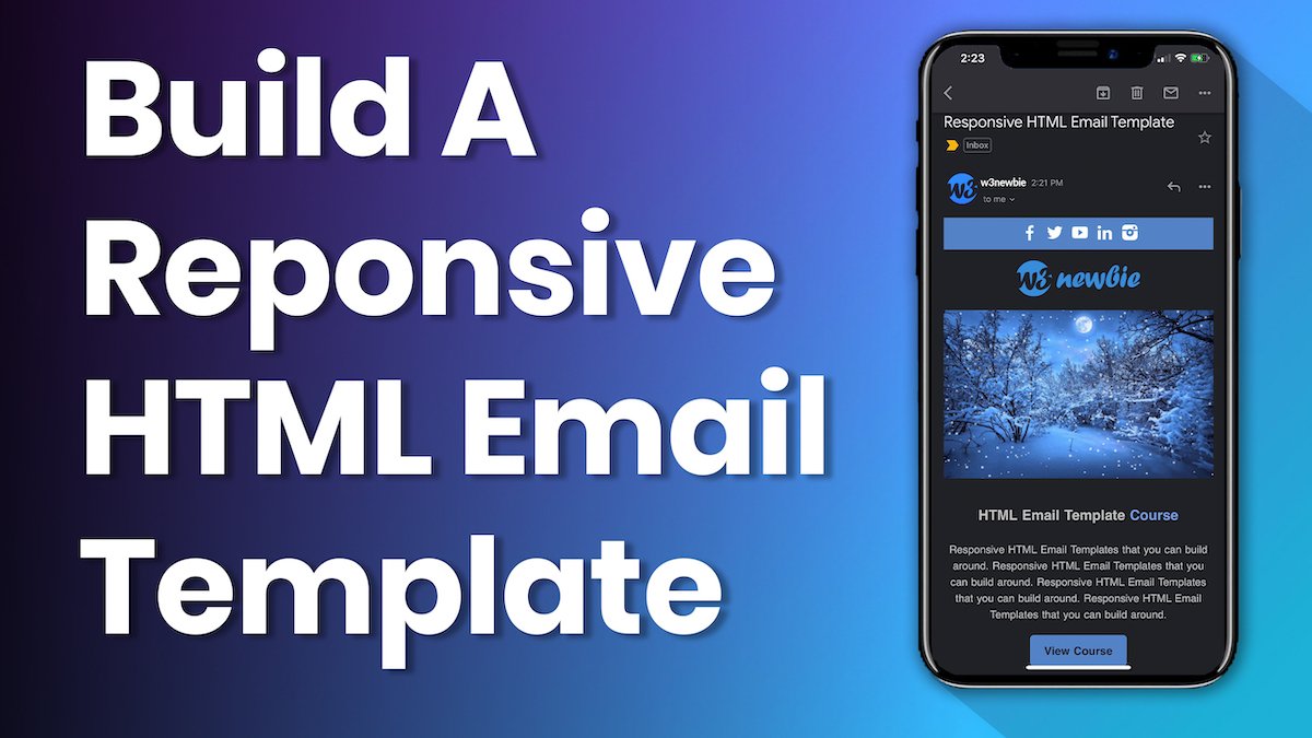 HTML Email Template Tutorial